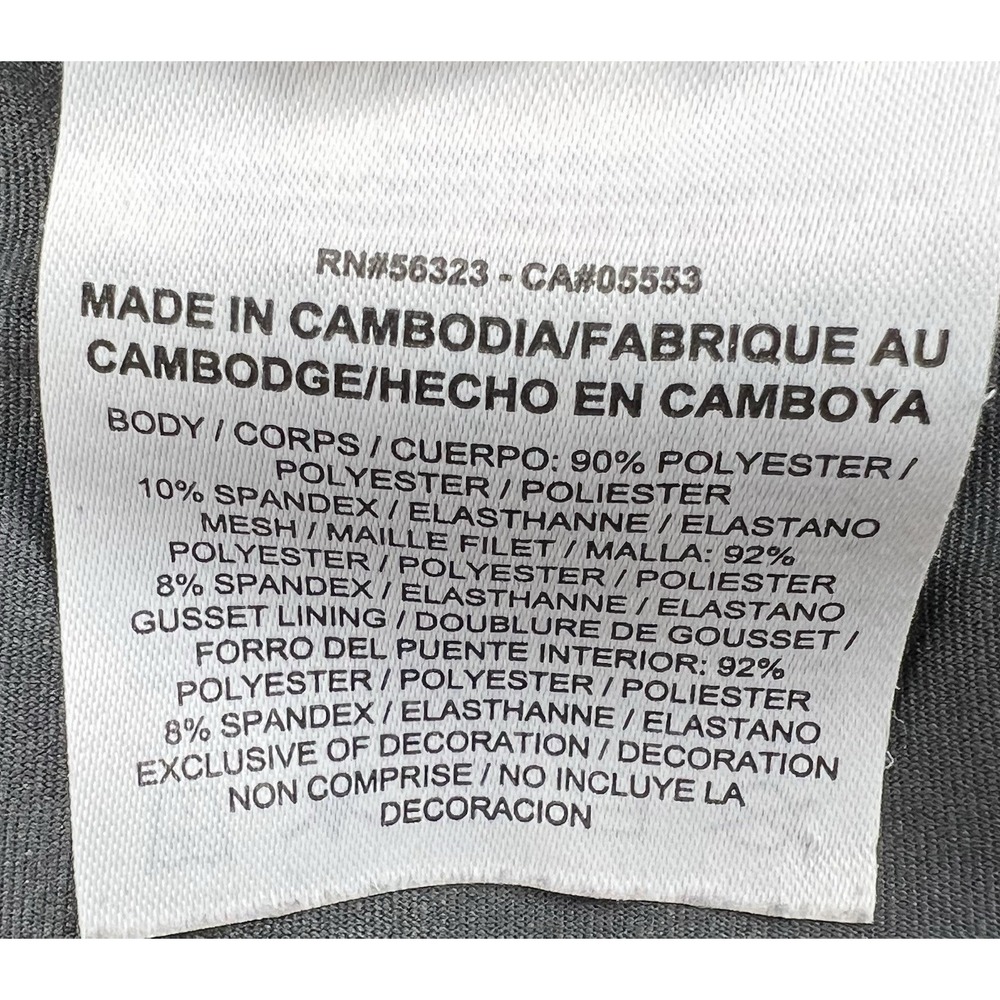 Nike Pro Hypercool Grey Compression Tights 3/4 Le… - image 7